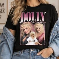 Vintage Dolly Parton Potrait 90s Shirt - Dolly Parton